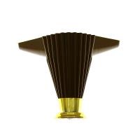 WETRA LINE 12 CM PLS AYAK KAHVE GOLD - 1